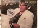 MICHAEL JACKSON Thriller orig 1982 New SEALED LP  1980s PRESS 2 HYPE STICKERS