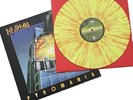 Def Leppard - PYROMANIA Orange & Yellow Splatter Vinyl Record 40th Anniversary
