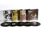 CRUCIFIER Coffins Through Time / Sulfur /Prayers / Led Astray 4x LP Black Vinyl