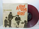BEATLES A HARD DAY'S NIGHT ODEON OP8147 JAPAN RED VINYL FLIPBACK COVER LP
