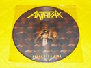 Anthrax - Among The Living 1986 UK Picture Disc LP Record Mint PILPS 9865
