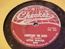 Little Walter  Checker 78 CONFESSIN' THE BLUES / THE TODDLE     LISTEN