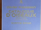 Olivier Messiaen: Catalogue d'oiseaux pour piano - Yvonne Loriod -Box 4 LP Erato