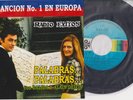 Dalida Alain Delon  ultra  rare SP destiné aux radios Mexique
