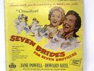 Seven Brides For Seven Brothers VG+ ORIG MGM E244 - 10” Jane Powell Howard Keel
