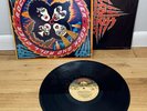 KISS Rock and Roll Over LP Vinyl Record 1ST Press '76 Sticker Sheet Vintage