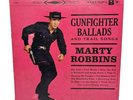 Marty Robbins Gunfighter Ballads and Trail Songs 1950s Record LP VTG Tested