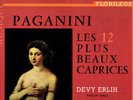 FRANCE CLASSICAL LP PAGANINI : DEVY ERLIH VIOLON SOLO LES 12 PLUS BEAUX CAPRICES