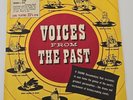 Rare Records Voices From The Past Catalog #H-608 Collector's Item 33 1/3 RPM