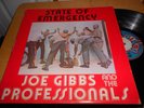 joe gibbs/professionals  vinyl   l.p.     GIBBS    state of emergency...
