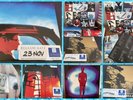 U2 ACHTUNG BABY FIRST PRESS NUDE SLEEVE PROMO STICKER+ 7