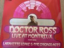DOCTOR ROSS-LIVE AT MONTREUX-UK 1972 VINYL LP-ISAIAH/LAFAYETTE LEAKE (NM/NM)