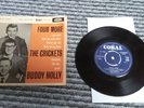 The Crickets Vinyl Records EP Buddy Holly Coral Four More last night Mono