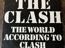 The Clash The World According To Clash LP Vinyl 1982 Promo Epic