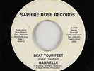 Modern Soul Boogie 45 - Gabrielle - Beat Your Feet - Saphire Rose - rare