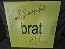 Charli XCX - Brat Splatter Vinyl - Hand Signed by Charli - NEW