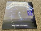 Metallica Ride The Lightning BLUE SPLATTER 40th Anniversary LP IN HAND NOW