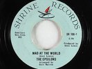 Northern Soul 45 - Epsilons - Mad At The World - Shrine