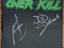 Rare Signed Over Kill S/T 4 Track Vinyl EP Record (1984) Autographed Overkill