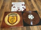 BLOODHOUND GANG ONE FIERCE BEER COASTER  LP LIMITED MARBLED BROWN VINYL VG++