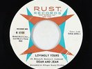 Northern Soul 45 - Dean and Jean - Lovingly Yours - Rust - VG+