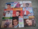 Elvis Presley 45 RPM & Picture Sleeve Lot-9 Different-Collectors Series-NM