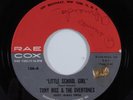 Doo Wop 45 TONY RICE & THE OVERTONES Little School Girl RAE COX HEAR a