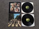 THE BEATLES ABBEY ROAD & LET IT BE UK VINYL RECORDS - APPLE RECORDS