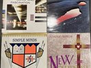 Simple Minds vinyl Life in a Day Sons &Fascination Sparkle Gold Dream, 80s pop