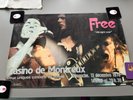 Konzert Plakat FREE All Right Now 13 Dezember 1970 Casino de Montreux Suisse