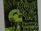 Chaos U.K. – Burning Britain EP 1982 The Varukers, One Way System, Discharge KBD