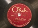 BLUES SYLVESTER WEAVER Guitar Rag / Guitar Blues OKEH 8109  V++