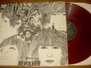 The BEATLES Revolver japanese RED colored vinyl LP Odeon OP-8443 VG+