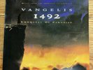 Vangelis - 1492 Conquest Of Paradise Soundtrack 1992 Korea Orig Vinyl LP Insert