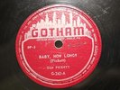 BLUES DAN PICKETT Baby, How Long? / You Got To Do Better GOTHAM 242  E+
