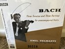 Bach/Telmanyi 'Partitas & Sonatas' DECCA/Analogphonic 180g 3-LP NM+ Germany