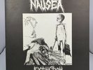 1990 Crust Punk Vinyl LP NAUSEA Extinction Fold-Out Poster Sleeve