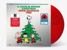 Vince Guaraldi Trio A Charlie Brown Christmas Silver Foil Red Glitter Vinyl LP