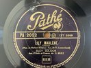 78 RPM - SUZY SOLIDOR - Lily marlène - Dans un port - WW2 PATHE PA 2052 - VG+
