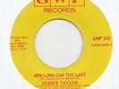 NORTHERN --  DEBBIE TAYLOR  -- HOW LONG CAN THIS LAST / DON'T LET IT END