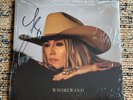 Signed Cover  Lainey Wilson Whirlwind + Bonus Track Black White Split Vinyl New