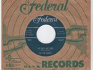 '57 R&B/ DooWop FIVE CHANCES My Days Are Blue/Tell Me Why FEDERAL VG++ HEAR NOW