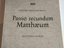 Bach - Passio Secundum Matthæum / 4 vinyl box set / archive