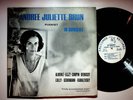 1977 Andree Juliette Brun In Concert Classical Piano Vinyl LP Record VG+ SIGNED