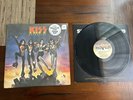 Kiss Destroyer Lp W/Hype Sticker Shout It Out Loud Flaming Youth Rare