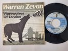 Warren Zevon - Werewolves Of London 7'' Vinyl Germany