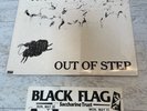 Minor Threat Out Of Step Vinyl 1983 First Pressing Black Back + Lyric Sheet EX