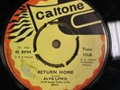 ALVA LEWIS & LYNN TAITT - RETURN HOME/ YOU ARE - ORG UK CALTONE 7