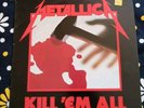 Metallica Vinyl Kill Em All, UK First Press 1983