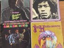 Jimi Hendrix 4 LPs: Essential, Are You Experienced, Smash Hits, Rainbow Bridge